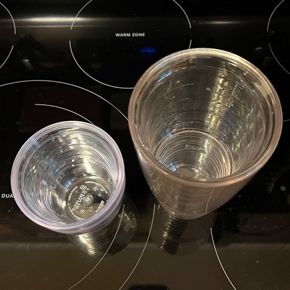 Clear Insulated Tervis Tumblers Set - Picture 2 of 4
